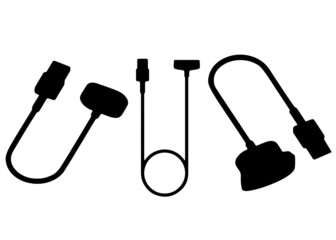 Adapters and yusb included. Vector image.