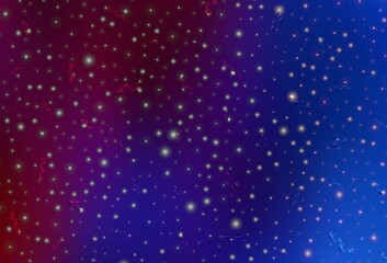 Dark Blue, Red vector background in Xmas style.