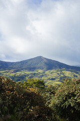 inactive volcano Galeras in pasto colombia