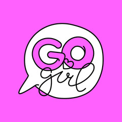 Femenist vector design. Art for posters, stickers, embroidery, badges, pins and clothing