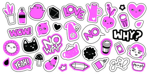 Femenist vector design. Art for posters, stickers, embroidery, badges, pins and clothing