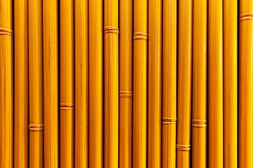 Brown old Bamboo fence texture and background seamless