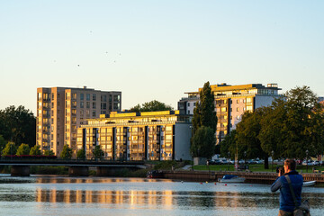 Buildings in Kristianstad, Skåne, Sweden