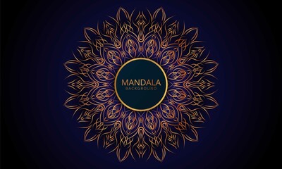 Luxury Mandala Design Background Template
