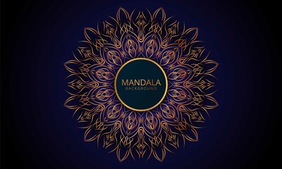 Luxury Mandala Design Background Template