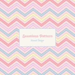 pink background with zig zag stripes