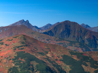 Tatry Zachodnie- Jesień - Wołowiec i Rohacze z Ornaku