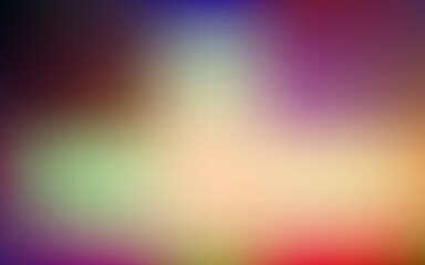 Light pink, yellow vector blurred texture.