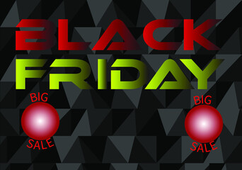 Black Friday background, Big sale background, abstract, dark, black and white , colorful Friday