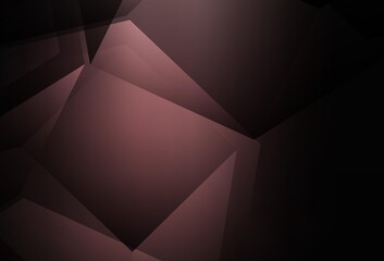 Dark Pink vector low poly texture.