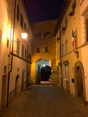 Fototapeta na wymiar Italy Toscana Old Toren