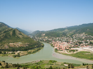 Mtskheta city view