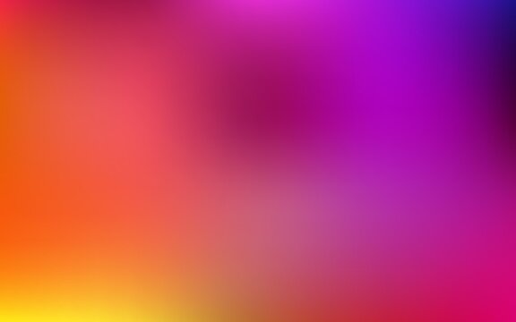 Light pink, yellow vector gradient blur background.