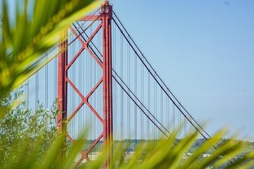 Brücke Ponte 25 de Abril Lisboa Lissabon