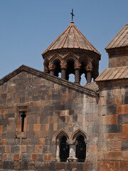 Hovhannavank monastery columned bell tower