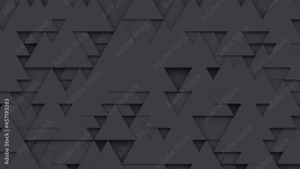 Poster geometric modern animated seamless looping abstract background. 3d render design element, creative m