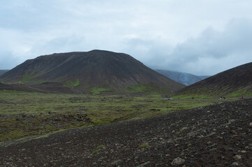 volcano in island