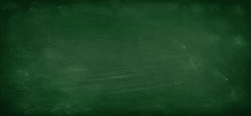 Fototapeta na wymiar Green blackboard or chalkboard