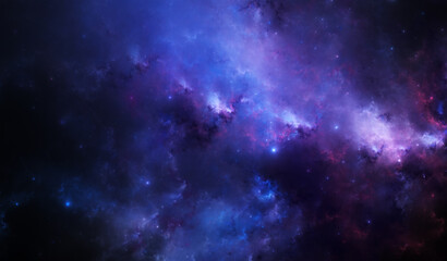 Fototapeta na wymiar Fictional Nebula #35 - High Resolution (12k)