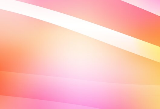 Light Pink, Yellow vector colorful blur backdrop.