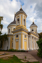 Fototapeta na wymiar Church of the Transfiguration of the Lord in Balashikha, Russia