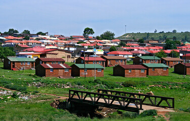 Bairro Soweto, África do Sul