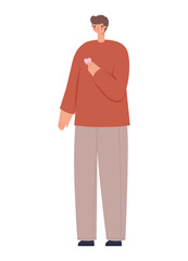 loving man illustration