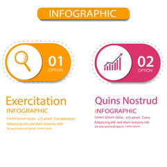Vector infographic design and marketing icons can be used for workflow layout, diagram, annual report.