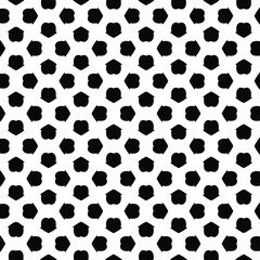Seamless vector pattern in geometric ornamental style. Black  pattern.
