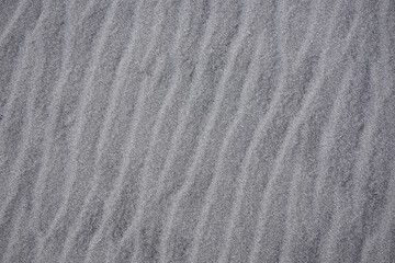 Obraz premium Ridges in wind blown beach sand