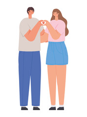 loving couple design