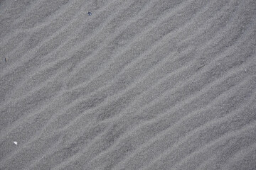 Ridges in wind blown beach sand