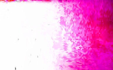 Obraz premium Light Pink vector background in polygonal style.