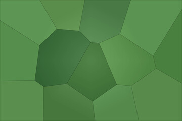 Dark and pastel green mosaic close up