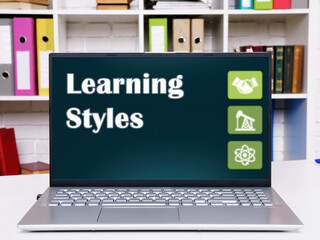 Learning Styles sign on the screen.