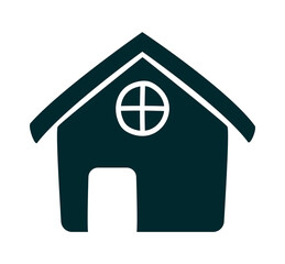 house silhouette illustration