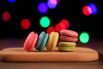 Macarons in every color