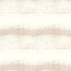 Minimal ecru jute wavy stripe texture pattern. Two tone washed out beach decor background. Modern rustic brown sand color design. Seamless striped distress pattern for shabby chic coastal living. 