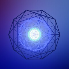 光輝くポリゴン