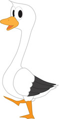illustration of a goose