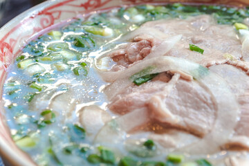 A Vietnam traditional rice noodle, pho