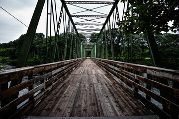 Fototapeta premium Wooden Bridge