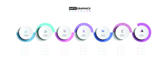 Minimal to do list and partition Color gradient chart origami paper color info-graphic template for diagram presentation chart and business concept with 5 element options