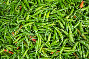 Chilli vegetable pattern for background.