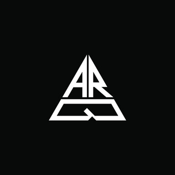 ARQ letter logo creative design. ARQ unique design
