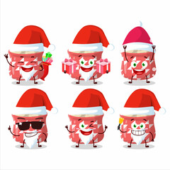 Santa Claus emoticons with dried ginger cartoon character