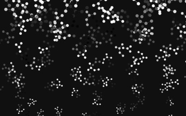 Light Gray vector texture with artificial intelligence concept.