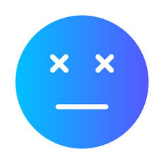 Fototapeta premium dead gradient icon