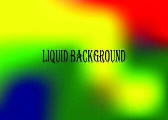 Background, Liquid background