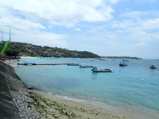 インドネシア　レンボンガン島のジュングットバトゥビーチ